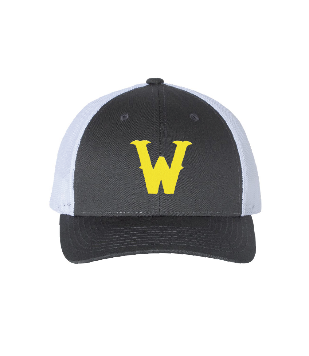 W Drunk Cowboy font - Snapback