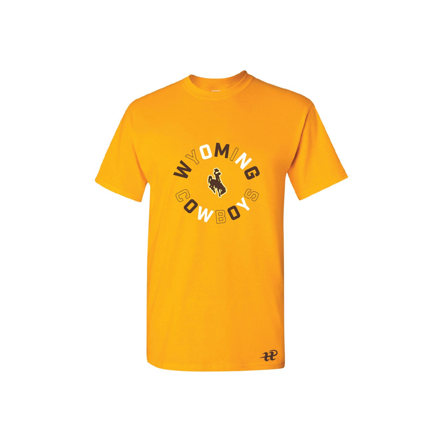Wyoming Cowboys Circle Logo T.