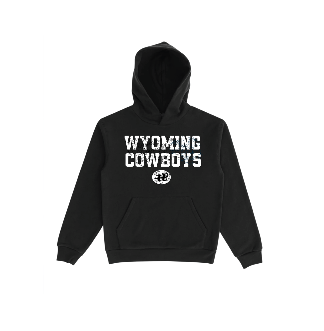 Pull Over No Drawstring Stressed Hoodie