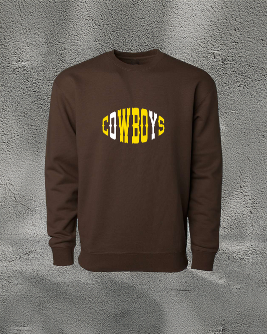 Cowboy Football Crewneck