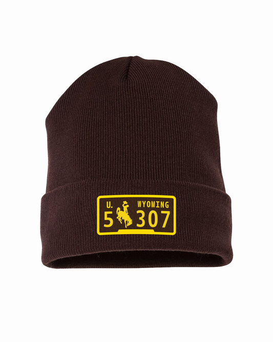 License Plate Beanie