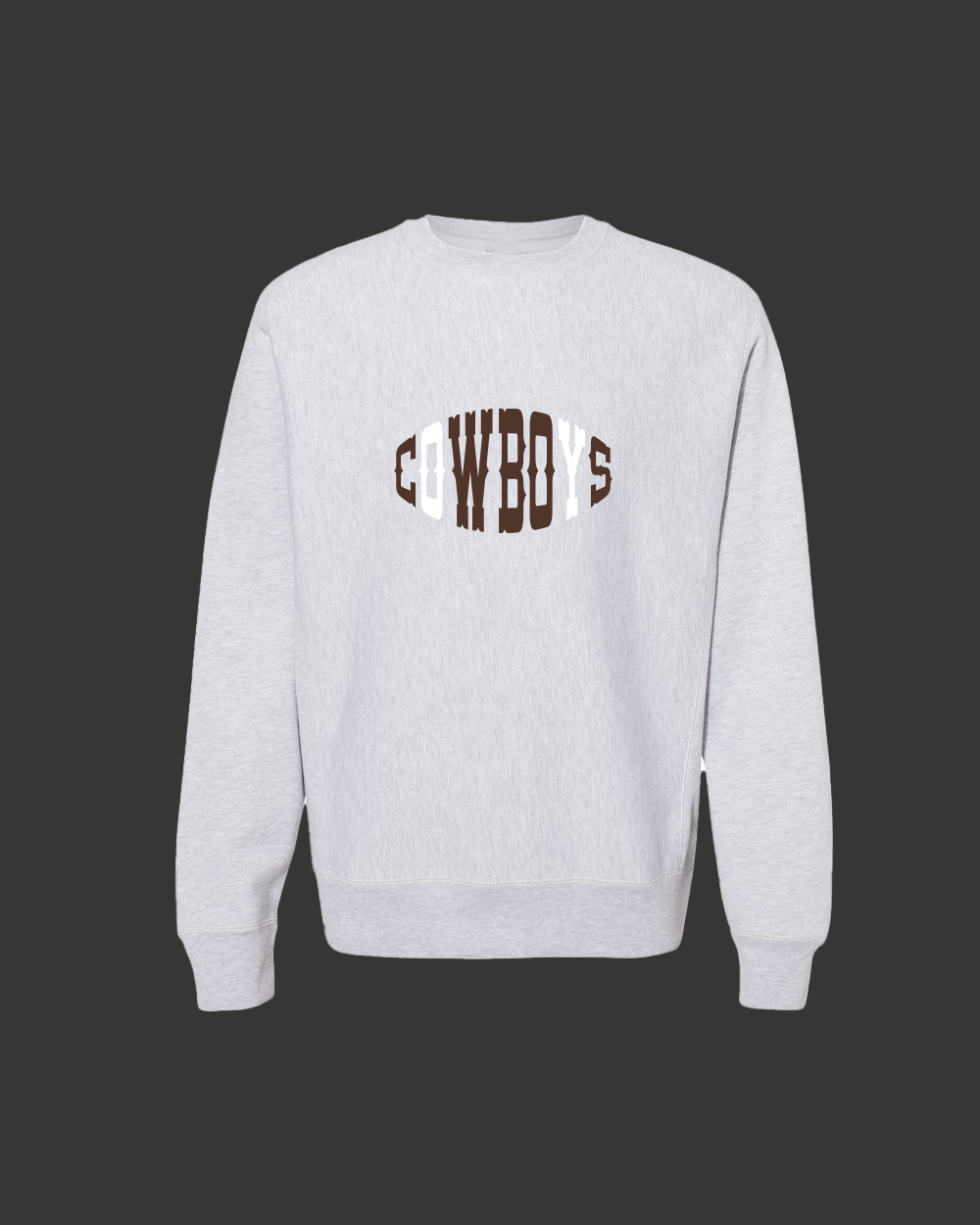 Cowboy Football Crewneck