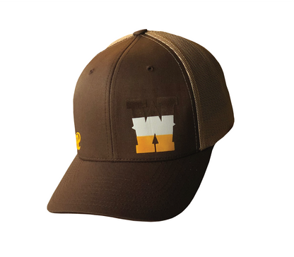 WYO striped snapback hats