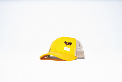 WYO striped snapback hats